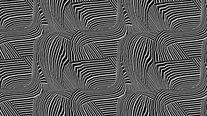 Background with black and white stripes.4K wallpaper.