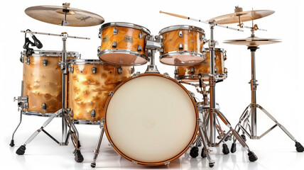 Fototapeta na wymiar drum set , music, detailed