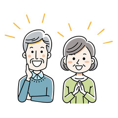 Golden Years Glow: Senior Couple Enjoying Financial Security