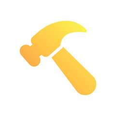 Hammer vector icon