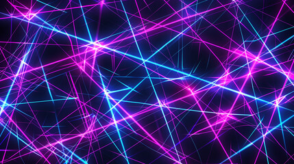 Fototapeta premium 3d abstract background with ultraviolet neon light and wavy lines. Abstract pink and blue wave, Abstract background with colorful diagonal stripes. digital graphics or lines on glass, modern aesthetic