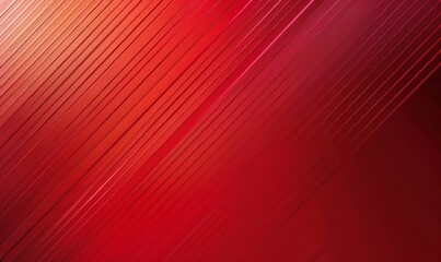 Expertly photographed red background with meticulously arranged diagonal stripes, ideal for professional use