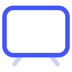 Naklejka premium Television icon