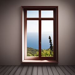 window, frame, weather, border, wall, interior