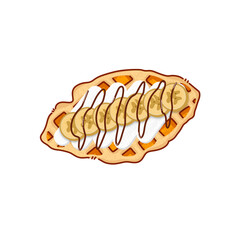 Chocolate Banana Croffle