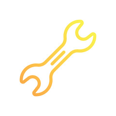 Spanner vector icon