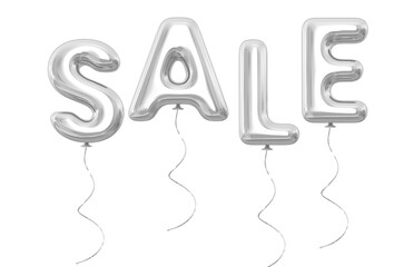 Sale Balloon Text 3D 