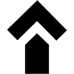Up Dotted Arrow Icon