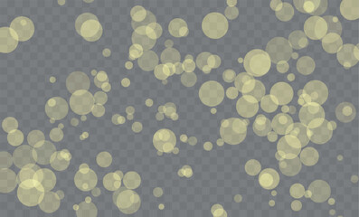 Beautiful bokeh radiance, gentle light, fireflies, translucent effect, star pollen, colored lights