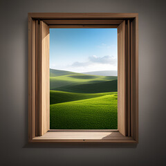 window, frame, border, interior, weather