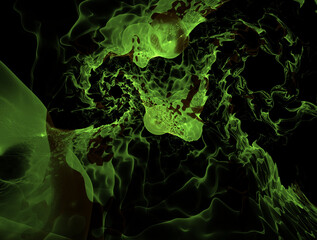 Obraz premium Imaginatory fractal abstract background Image