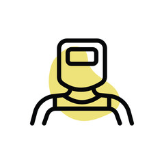 Welder vector icon