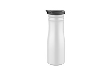 Matte Oil Dispenser Bottle Mockup Isolated On White Background. 3d illustration