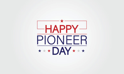 Elegant Typography for Your Pioneer Day Celebration