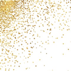 White background with gold glitter dots seamless