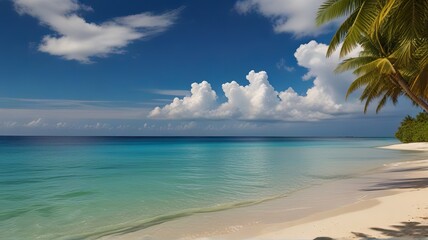 Fototapeta premium sunset on the beach