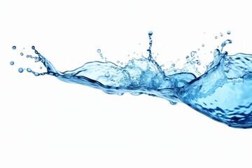 Water,water splash isolated on white background