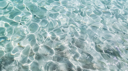 Obraz premium This aerial portrayal captures the essence of the azure waves, their graceful movements inspiring a sense of wonder and awe.