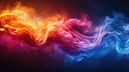 Abstract colorful vape wallpaper