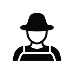 Gardener vector icon