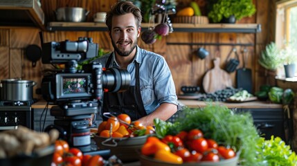 Join celebrity chef, James Martin, in his kitchen as he shows you how to cook the perfect dish.
