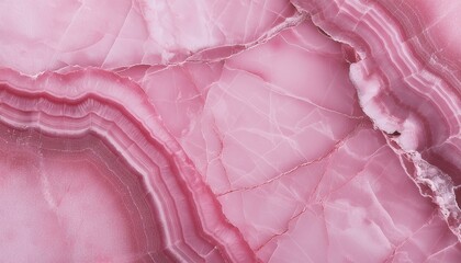 Glimmering Pink Onyx: A Radiant Marble Texture"