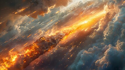 Visually Spectacular: Meteorite Re-Entry in Action