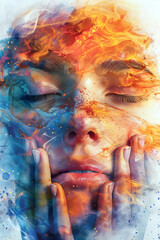 Cinematic Embrace of Peace:Letting Go of Unnecessary Worries in Detail