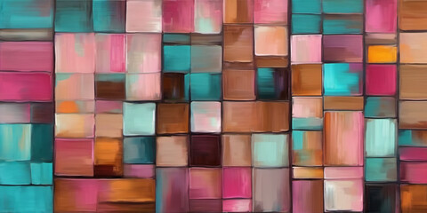 A dynamic abstract painting in shadese. The brushstrokes evoke a sense of movement and energy.