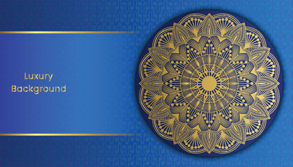 Decorative golden floral ornamental mandala design background. Arabesque style greeting and invitation card. Decoration, Decorative, Ornament, Ornamental, India, Indian, invitation, Wedding, 