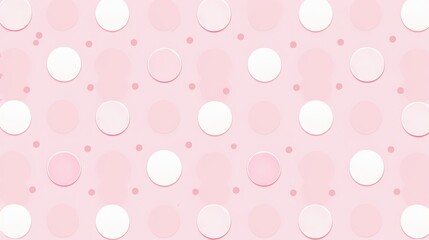 Abstract pink and white dot pattern background