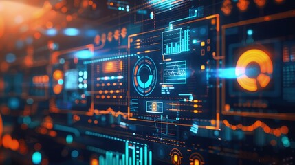 Obraz premium close up of computer circuit board internal system of computer in detail 