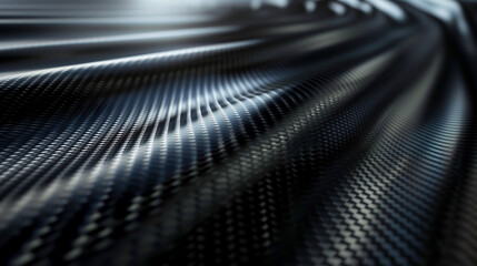 Carbon Fibre Shiny Background