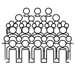 Obraz premium teamwork icon, crowd icon, leadership icon, community icon, manager icon, meeting icon, employee icon, organization icon, businessman icon, group icon of icon people, crowd icon of icon people