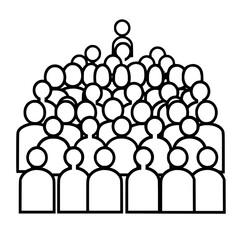 teamwork icon, crowd icon, leadership icon, community icon, manager icon, meeting icon, employee icon, organization icon, businessman icon, group icon of icon people, crowd icon of icon people