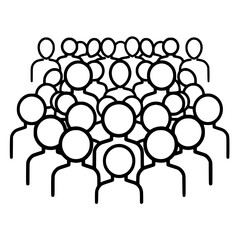 teamwork icon, crowd icon, leadership icon, community icon, manager icon, meeting icon, employee icon, organization icon, businessman icon, group icon of icon people, crowd icon of icon people