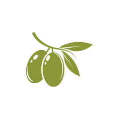 olive icon vector illustration design template