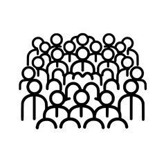 teamwork icon, crowd icon, leadership icon, community icon, manager icon, meeting icon, employee icon, organization icon, businessman icon, group icon of icon people, crowd icon of icon people