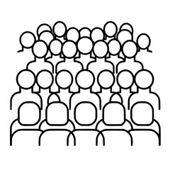 teamwork icon, crowd icon, leadership icon, community icon, manager icon, meeting icon, employee icon, organization icon, businessman icon, group icon of icon people, crowd icon of icon people