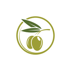 olive icon vector illustration design template