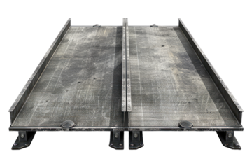 car ramps isolated on transparent background