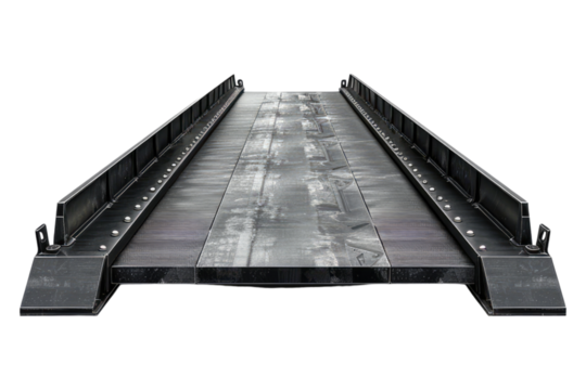 car ramps isolated on transparent background