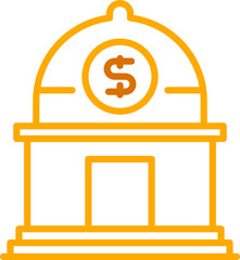Bank Building Icon