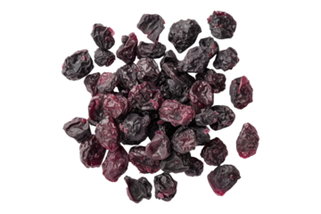 Dried berry isolated on transparent background