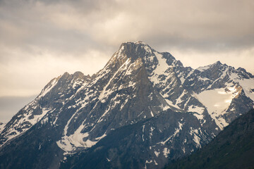 The Teton Range at Grand Teton National Park in Northwestern Wyoming