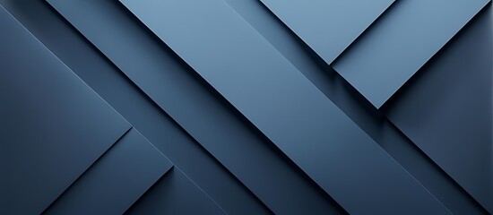 Fototapeta premium Minimalistic dynamic background with diagonal lines, abstract geometric shape from paper with soft shadows background, top view, flat lay 