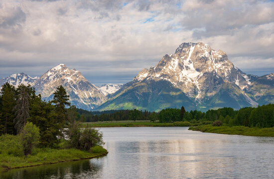Snake River Overlook at Grand Teton National Park in Wyoming