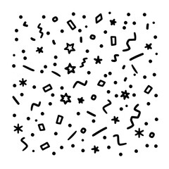 Obraz premium Confetti icon, celebration icon, birthday icon, party icon, anniversary icon, event icon, holiday icon, ceremony icon, festival icon, greeting icon, exploding icon, Christmas icon, festive icon,party,