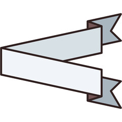 Obraz premium Ribbon Sticker