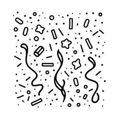 Confetti icon, celebration icon, birthday icon, party icon, anniversary icon, event icon, holiday icon, ceremony icon, festival icon, greeting icon, exploding icon, Christmas icon, festive icon,party,